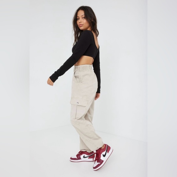 Garage Brianna Bubble Pant in Beige Women’s Size XS - Picture 2 of 7